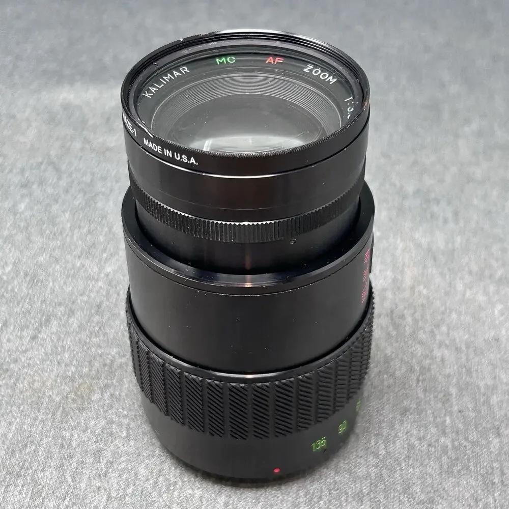 KALIMAR AF 35-135mm 1:3.5 Macro Zoom Lens 58mm Made in Korea K9040027